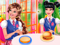 Gioco Cucinare Hamburger delle Principesse in linea