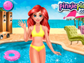 Gioco Tempo di Piscina della Principessa Sirena in linea