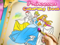 Gioco Libro da Colorare delle Principesse in linea