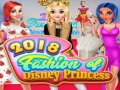 Gioco Moda delle Principesse Disney 2018 in linea