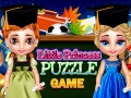 Gioco Giochi di puzzle della piccola principessa in linea