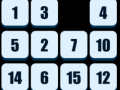 Gioco Puzzle scorrevole dei numeri in linea