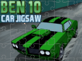 Gioco Ben 10: Puzzle Auto in linea