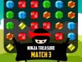 Gioco Ninja Tesoro Match 3 in linea