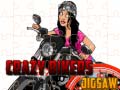 Gioco Puzzle di Biker Pazzi in linea