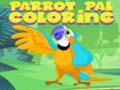 Gioco Colorazione con il Pappagallo in linea