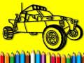 Gioco Tornati a scuola: Libro da colorare auto da rally in linea