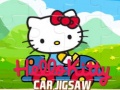 Gioco Puzzle dell'Auto Hello Kitty in linea