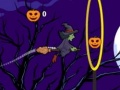 Gioco Strega Volante Halloween in linea