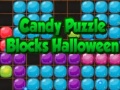 Gioco Blocchi di Puzzle di Caramelle Halloween in linea