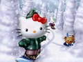 Gioco Puzzle di Natale Hello Kitty in linea