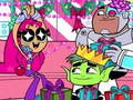 Gioco Teen Titans: Stelle di Natale in linea