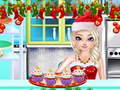 Gioco Sorella Principessa Maker di Cupcake di Natale in linea