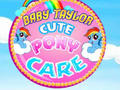 Gioco Baby Taylor: Cura dei Pony Carini in linea