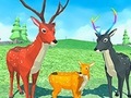 Gioco Simulatore di Cervo: Famiglia Animale in linea