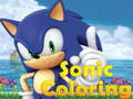 Gioco Sonic da Colorare in linea