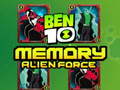 Gioco Ben 10 Memoria Forza Alieno in linea