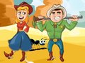 Gioco Puzzle Cowboys del Far West in linea