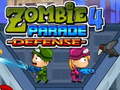 Gioco Difesa della Parata Zombie 4 in linea