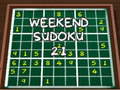 Gioco Sudoku del Weekend 21 in linea