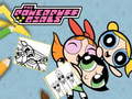 Gioco Il libro da colorare delle Powerpuff Girls in linea