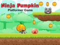 Gioco Gioco di piattaforma Ninja Zucca in linea