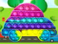 Gioco Puzzle Pop It Veicoli in linea