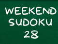 Gioco Sudoku del Weekend 28 in linea