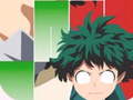 Gioco Hero Academia Boku Anime Manga Giochi dei Tasselli Pianoforte in linea