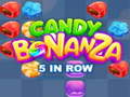 Gioco Candy Bonanza: 5 in fila in linea