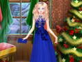 Gioco Elsa Frozen: Vestire per Natale in linea