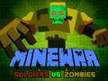 Gioco Soldati Minewar vs Zombi in linea