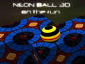 Gioco Palla Neon 3D in Corsa in linea