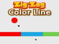 Gioco Linea Colorata ZigZag in linea