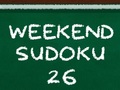 Gioco Sudoku del Weekend 26 in linea