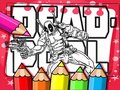 Gioco Libro da colorare di Deadpool in linea