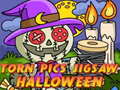 Gioco Pezzi di Foto Strappate Halloween in linea