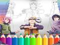 Gioco Libro da colorare Naruto Shippuden in linea