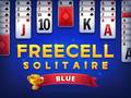 Gioco Freecell Solitaire Blu in linea