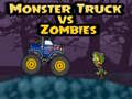 Gioco Monster Truck contro Zombie in linea