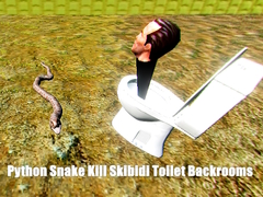 Gioco Snake Python Uccide Toilet Skibidi Backrooms in linea