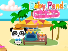 Gioco Vacanza estiva del baby panda in linea