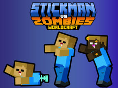 Gioco Stickman contro Zombie WorldCraft in linea