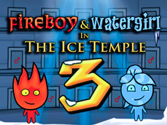 Gioco Fireboy e Watergirl 3: Il Tempio del Ghiaccio in linea