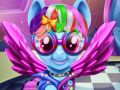 Gioco Pony Arcobaleno: Tagli di Capelli Reali in linea