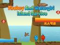 Gioco Sopravvivenza sull'isola di Fireboy e Watergirl in linea
