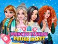 Gioco Giacca a piuma di moda per principesse in linea