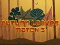 Gioco Foglie d'Autunno Match 3 in linea