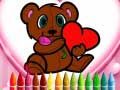 Gioco Colorazione Animali per San Valentino in linea