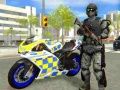 Gioco Simulatore di Moto della Polizia in Città in linea